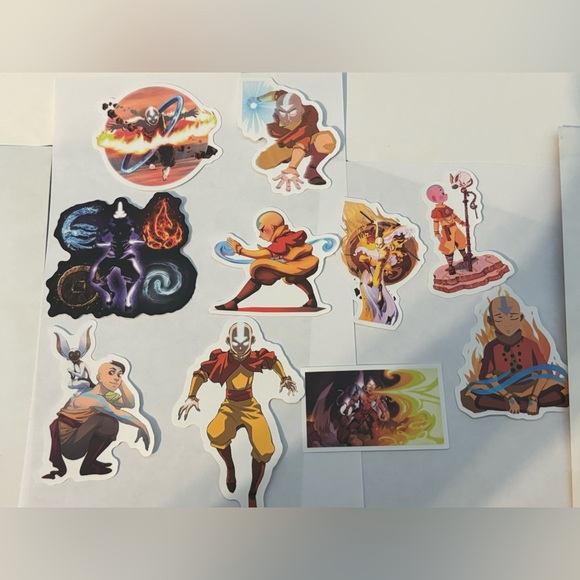 Avatar The Last Airbender Stickers - Picture 5 of 5